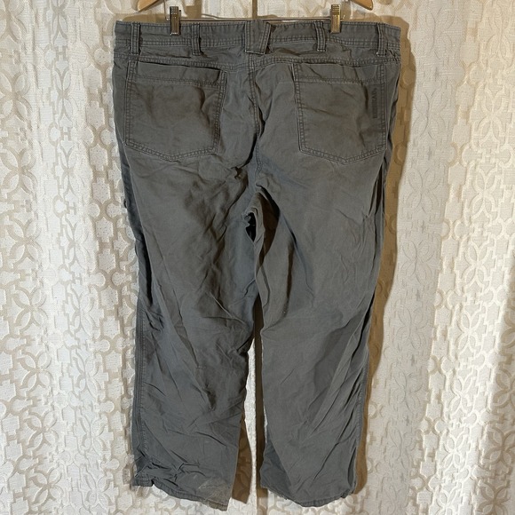 Red Head Brand Men's 44x30 Gray/green Cargo Pants Ripstop Nylon Spandex Blend - Picture 2 of 9